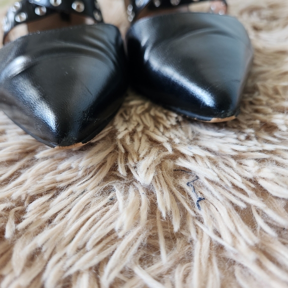 Halogen Black Studded Women's Shoes Size 10 M - Picture 10 of 12